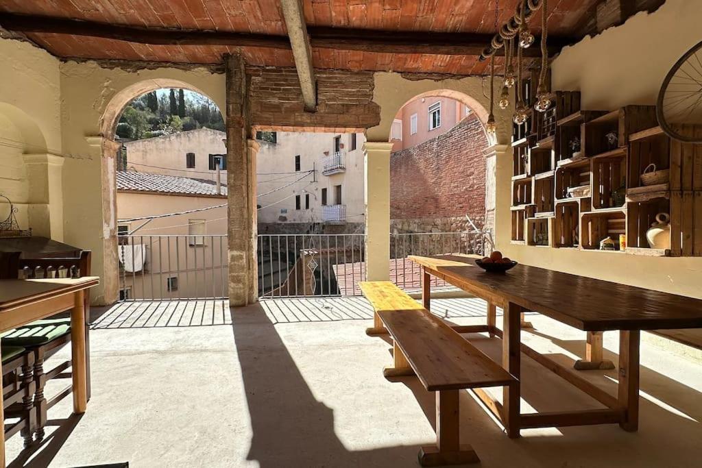 Habitacion L'Elefant En Casa Cami De Les Aiguees Monistrol De Montserrat Exterior photo